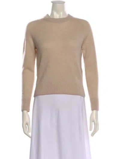 Pre-owned Zadig & Voltaire Cashmere Crew Neck Sweater W/ Tags In Neutral
