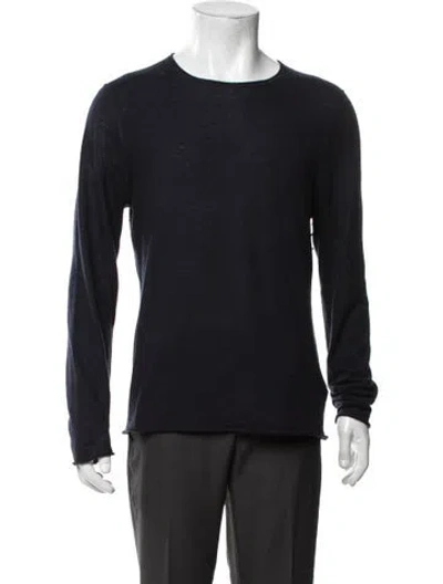 Pre-owned Zadig & Voltaire Cashmere Long Sleeve Shirt In Grey