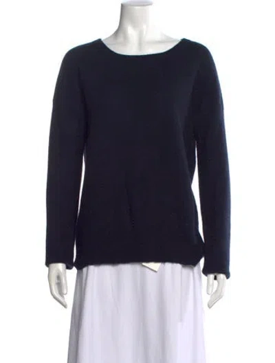 Pre-owned Zadig & Voltaire Cashmere Midi Length Dress In Blue