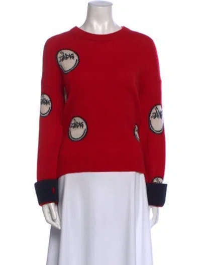 Pre-owned Zadig & Voltaire Cashmere Printed Sweater In Multi