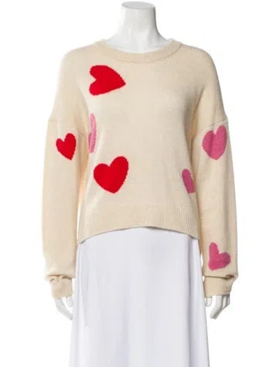 Pre-owned Zadig & Voltaire Cashmere Printed Sweater In Neutral