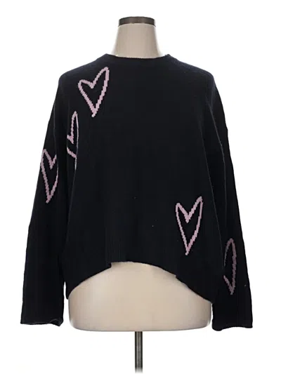 Pre-owned Zadig & Voltaire Cashmere Pullover Sweater In Black
