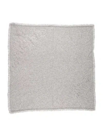 Pre-owned Zadig & Voltaire Cashmere Scarf W/ Tags In Gray