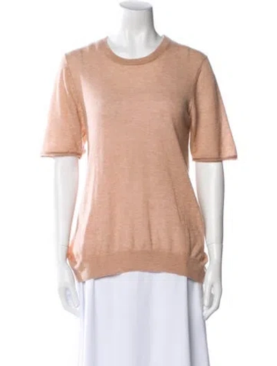 Pre-owned Zadig & Voltaire Cashmere Scoop Neck Sweater In Neutral
