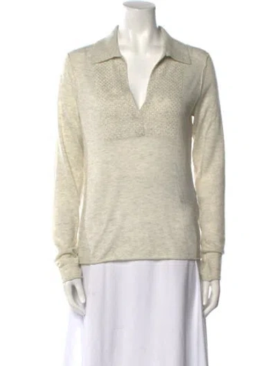 Pre-owned Zadig & Voltaire Cashmere Sweater W/ Tags In Neutral