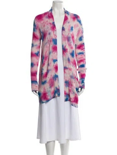 Pre-owned Zadig & Voltaire Cashmere Tie-dye Print Sweater