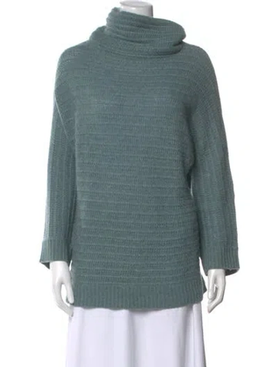 Pre-owned Zadig & Voltaire Cashmere Turtleneck Sweater In Multi