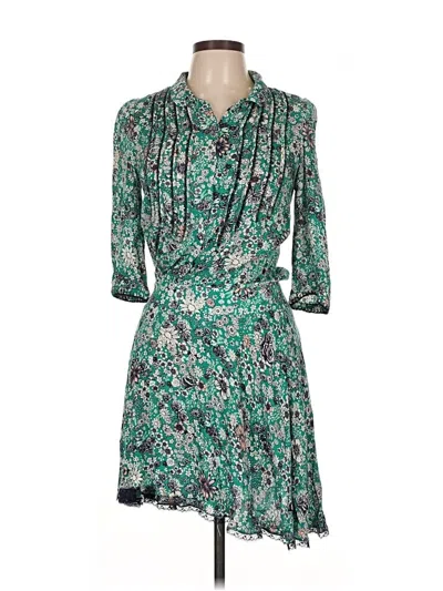 Pre-owned Zadig & Voltaire Casual Dress In Green
