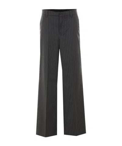 Zadig & Voltaire Casual Pants With Belt Loops In Blue