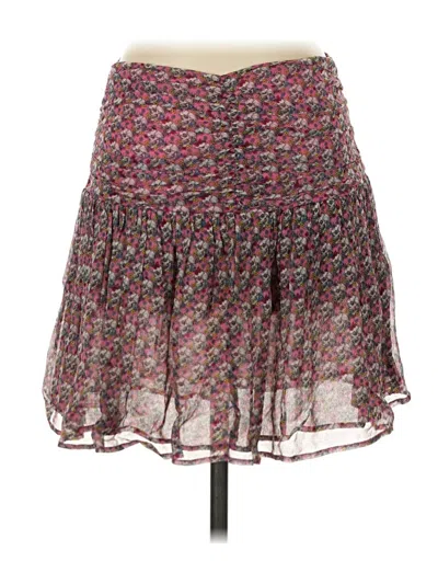 Pre-owned Zadig & Voltaire Casual Skirt In Burgundy