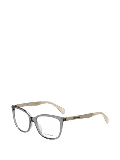 Zadig & Voltaire Cat-eye Frame Glasses In Gray
