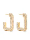 Zadig & Voltaire Cecilia Hoop Earrings In Gold