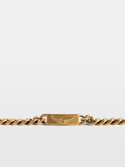 Zadig & Voltaire Chain Bracelet In Gold