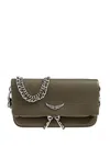 Zadig & Voltaire Chain-embellished Tote Bag In Green