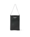 Zadig & Voltaire Rock Phone Mini Bag In Black