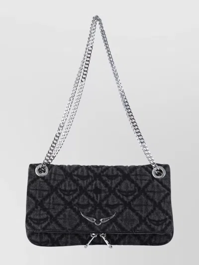 Zadig & Voltaire Chain Strap Quilted Shoulder Bag Design