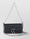 Zadig & Voltaire Chain Strap Textured Finish Shoulder Bag