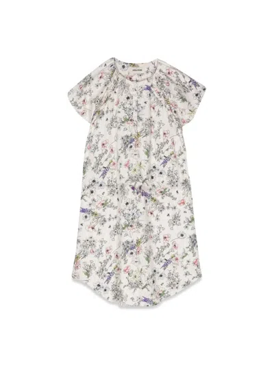 Zadig & Voltaire Chic Mini Dress For Girls In Multi