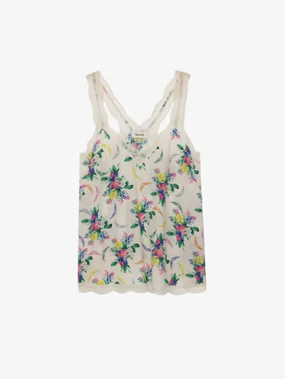 Zadig & Voltaire Chou Camisole In Brown