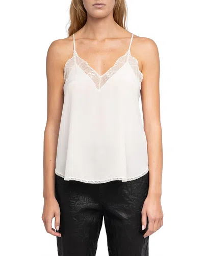 Zadig & Voltaire Christy Camisole In White