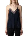 Zadig & Voltaire Christy Strass Tank In Black