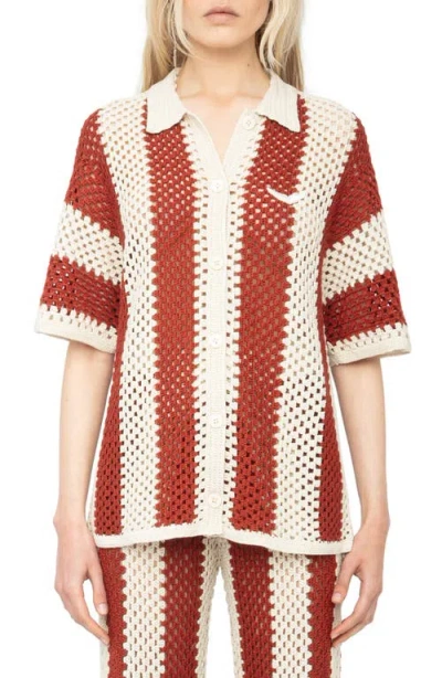 Zadig & Voltaire Ciara Crochet Cardigan