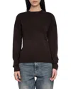 Zadig & Voltaire Cici Heart Patch Sweater In Black