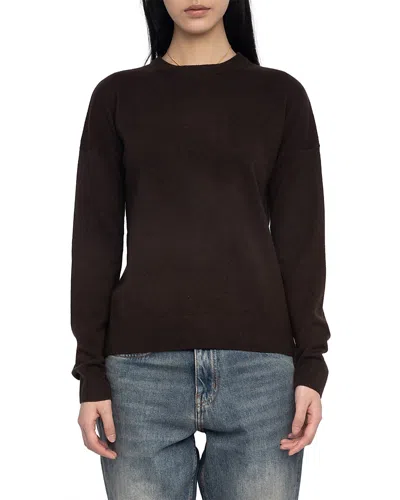 Zadig & Voltaire Cici Heart Patch Sweater In Black