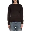 Zadig & Voltaire Cici Heart Patch Sweater In Brown