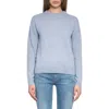 Zadig & Voltaire Cici Heart Patch Sweater In Blue