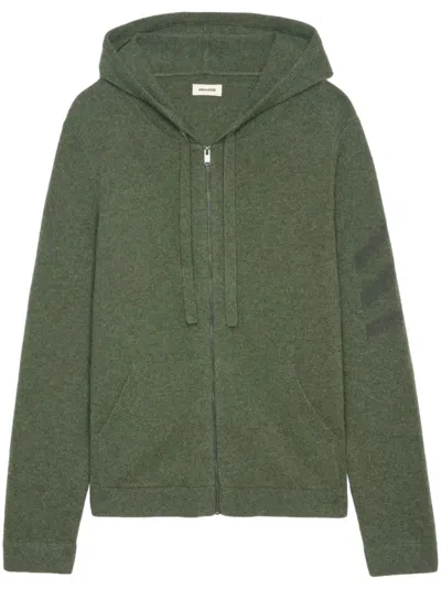 Zadig & Voltaire Clash Cardigan In Grün