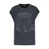 Zadig & Voltaire Zadig&voltaire Cloe Hc Skull Strass T-shirt
