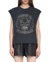 Zadig & Voltaire Zadig&voltaire Cloe Hc Skull Strass In Black