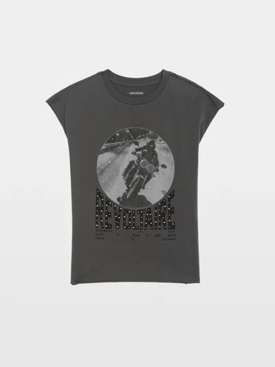 Zadig & Voltaire Cloe Tank Top In Black