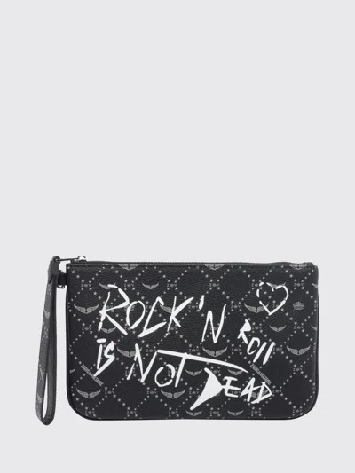 Zadig & Voltaire Clutch Woman Colour Black