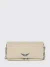Zadig & Voltaire Clutch  Woman Color Beige In White