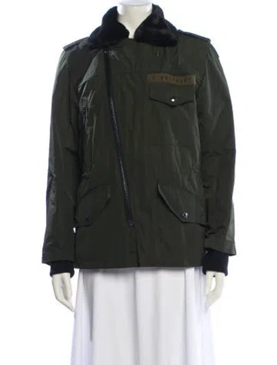 Pre-owned Zadig & Voltaire Coat In Green