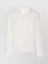 Zadig & Voltaire Collar Button Detail V-neck Long Sleeves Sweater