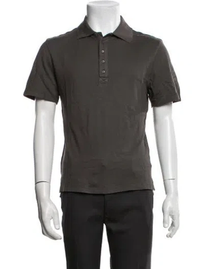 Pre-owned Zadig & Voltaire Collar Short Sleeve Polo Shirt W/ Tags In Green