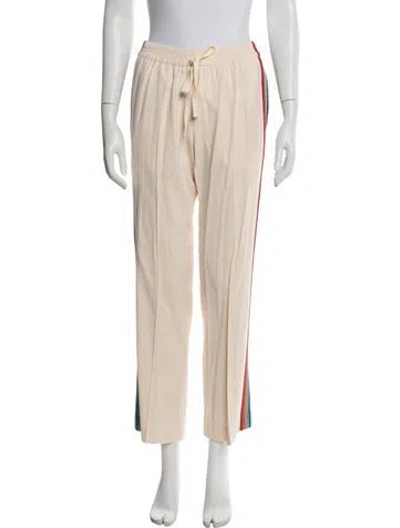 Pre-owned Zadig & Voltaire Colorblock Pattern Glitter Accents Sweatpants W/ Tags In Neutral