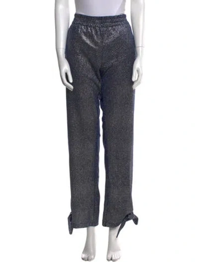 Pre-owned Zadig & Voltaire Colorblock Pattern Wide Leg Pants W/ Tags