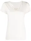 Zadig & Voltaire T-shirt Mit Print In Neutrals