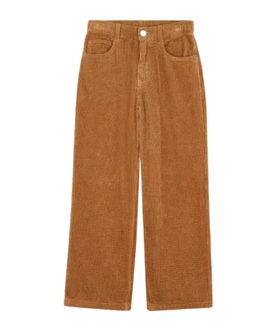 Zadig & Voltaire Kids' Corduroy Trousers In Brown