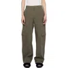 Zadig & Voltaire Cotton Canvas Cargo Pants In Green