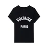 Zadig & Voltaire Alys Voltaire Paris Cotton Graphic T-shirt