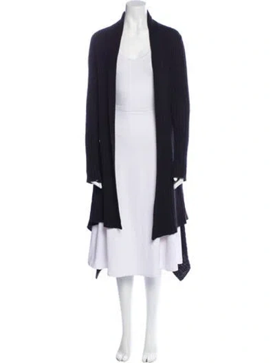 Pre-owned Zadig & Voltaire Cowl Neck Sweater In Blue