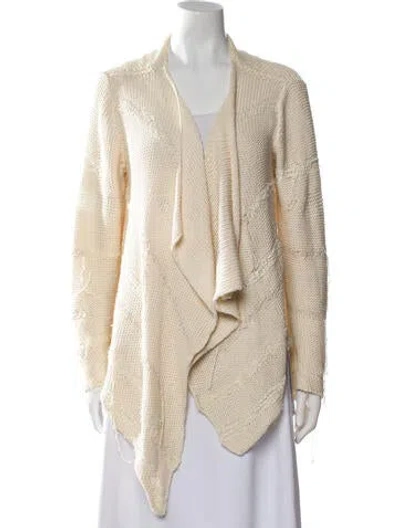 Pre-owned Zadig & Voltaire Cowl Neck Sweater In Neutral