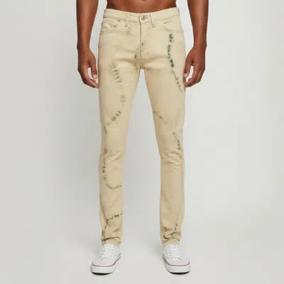 Pre-owned Zadig & Voltaire Cream Tie Dye Denim David Jeans M/waist 33"