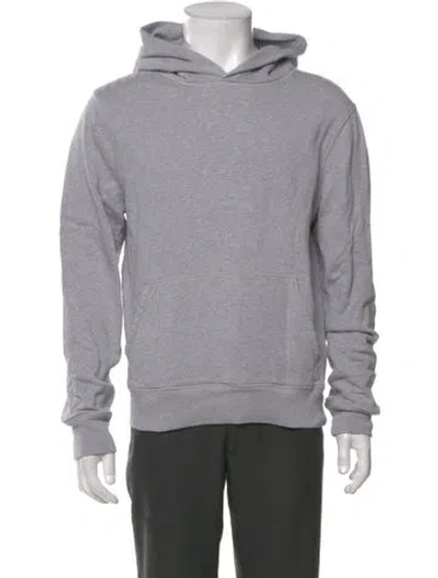 Pre-owned Zadig & Voltaire Crew Neck Long Sleeve Hoodie In Gray