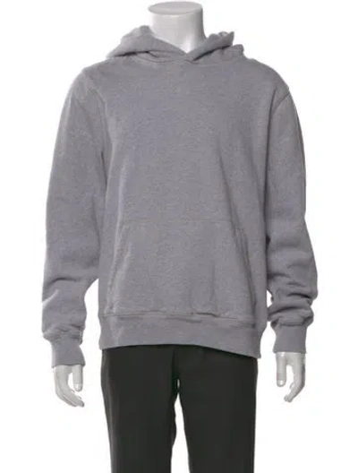 Pre-owned Zadig & Voltaire Crew Neck Long Sleeve Hoodie In Gray